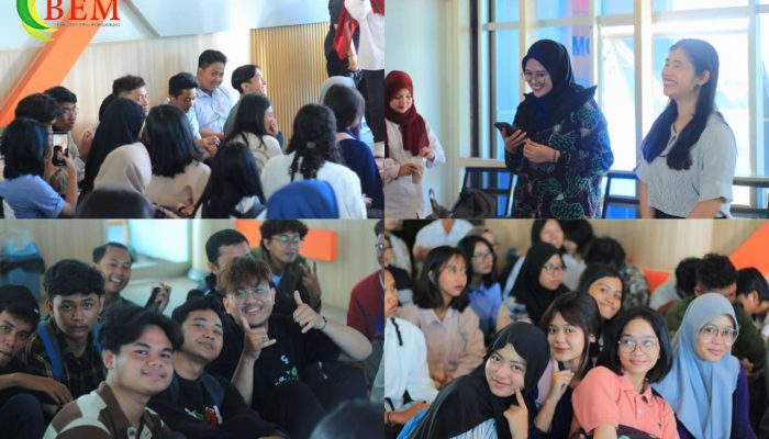 BEM Fikom Unitomo Gelar Diskusi Pojok Fikom, Tema Putih Abu” Dalam Almamater