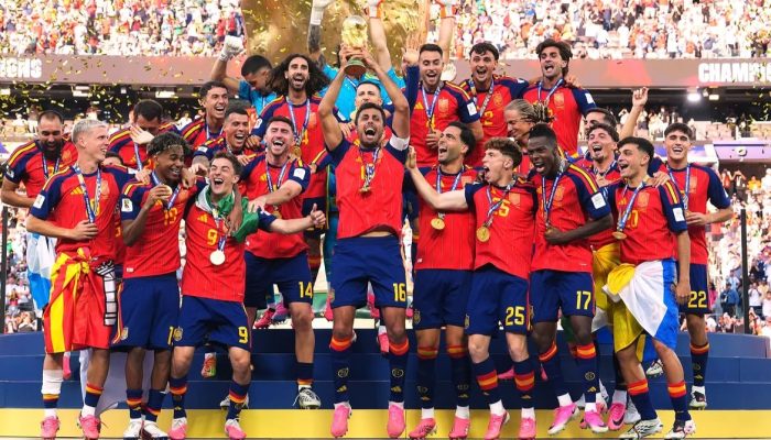 Pasca-Juara Spanyol Puncaki Peringkat FIFA
