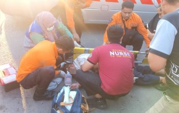 Tabrak Lari di Dukuh Kupang Surabaya, Seorang Pria Dilarikan ke Rumah Sakit