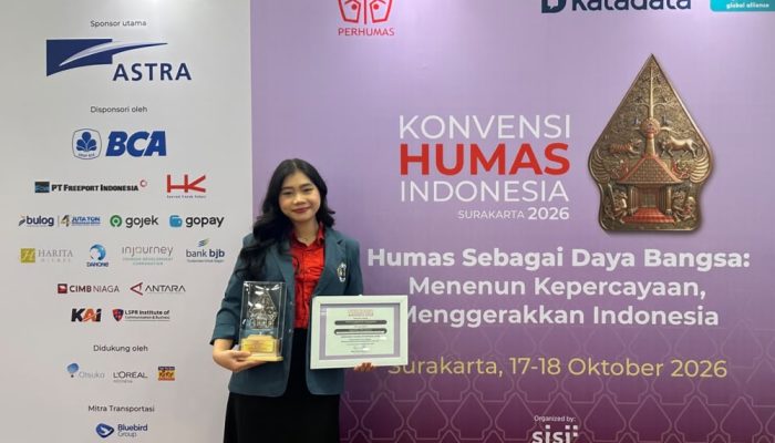 Raih Juara 2 Pemuda Awards 2026, Jesica Angelina Gagas Strategi Komunikasi Krisis “ONE QUESTION”